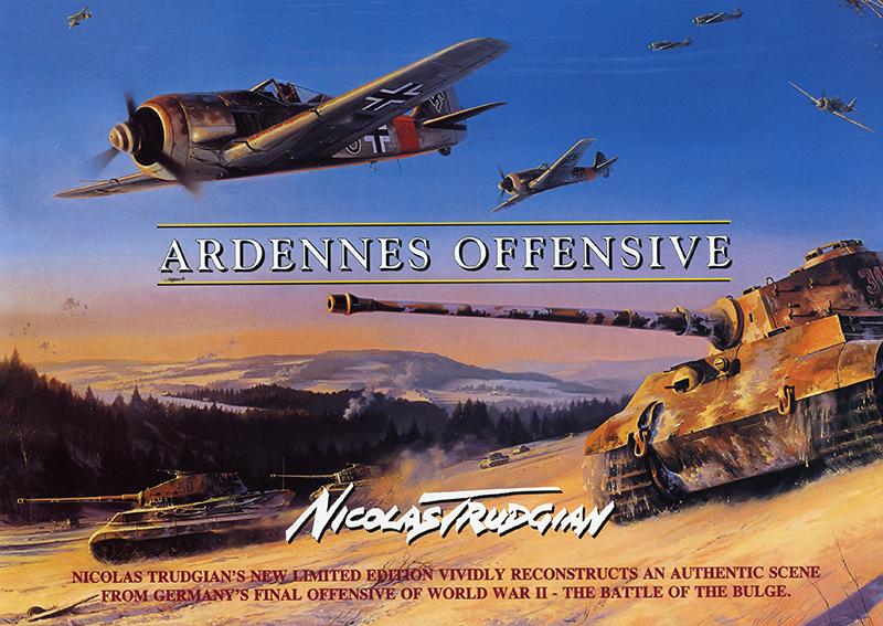Ardennes Offensive by Nicolas Trudgian - Sales Brochure - Grade A
