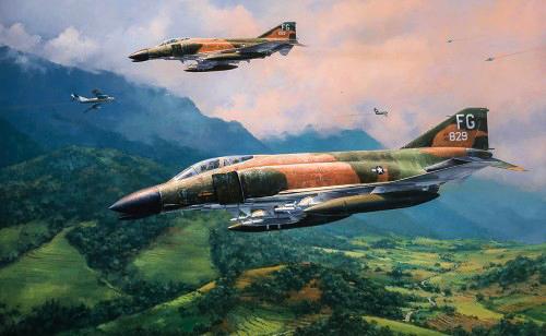 MiG Encounter by Anthony Saunders