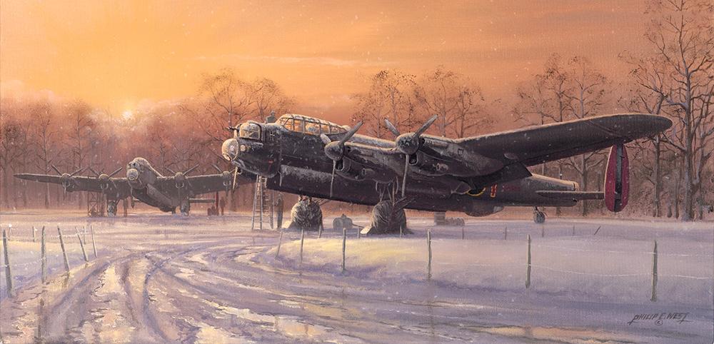 A Winter's Dawn - Artist Studio Proof by Philip West