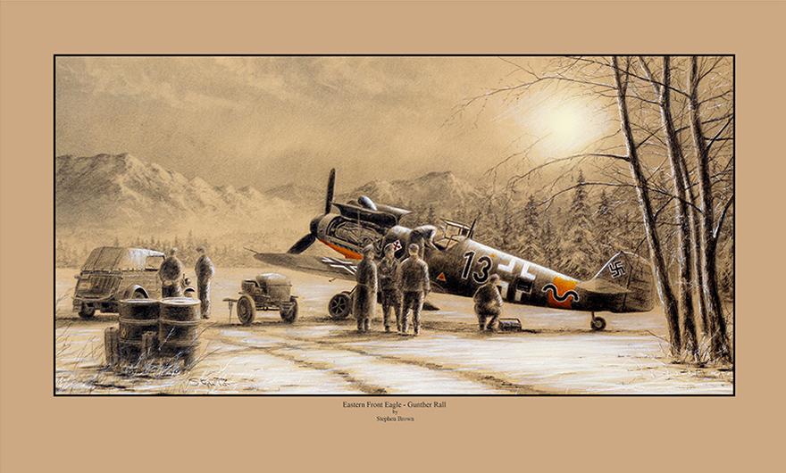 Eastern Front Eagle - Gunther Rall by Stephen Brown