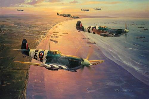Ace Over Normandy by Anthony Saunders