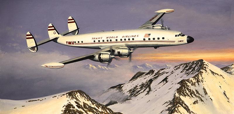 Classic American Airliners - Christmas Mixed Pack by Stephen Brown