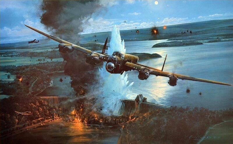 Operation Chastise by Robert Taylor - Giclee Canvas