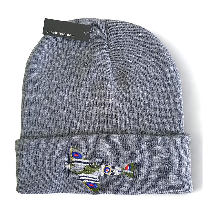 Spitfire D-Day Beanie Hat - Granite Grey