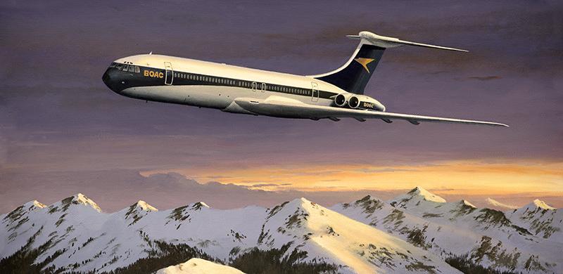 Heading Home for Christmas - BOAC VC10 - M481