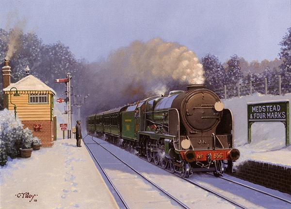 Southern Christmas - Railways Christmas Card R017