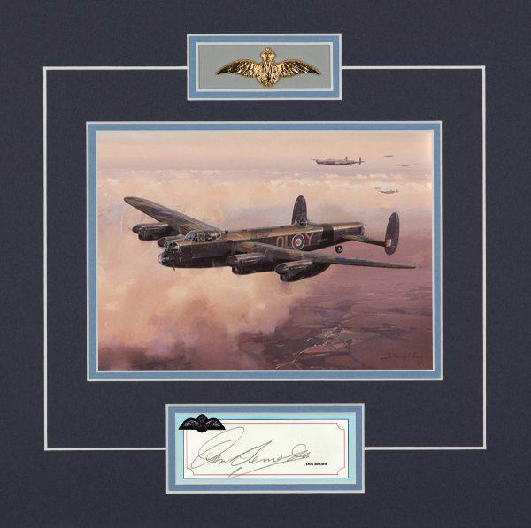 DON BENNETT - RAF Pilot Signature - RAFB01