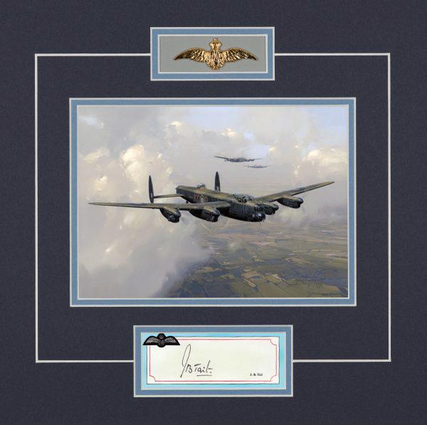 WILLIE TAIT - RAF Bomber Command Pilot Signature - RAFB02
