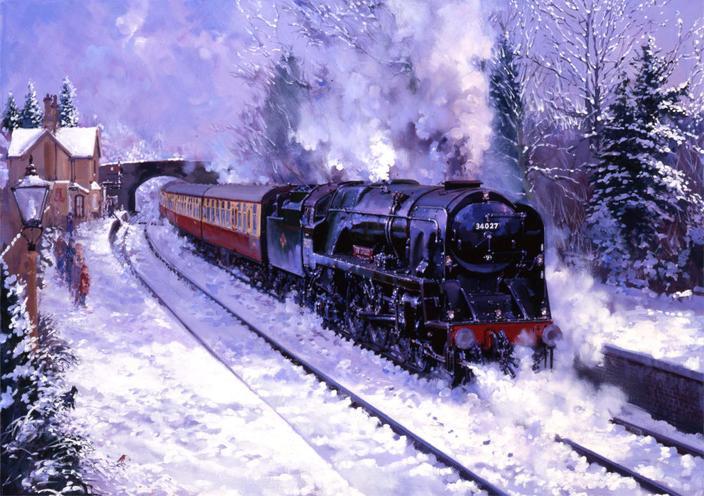 Arley Winter - Railways Christmas Card R063