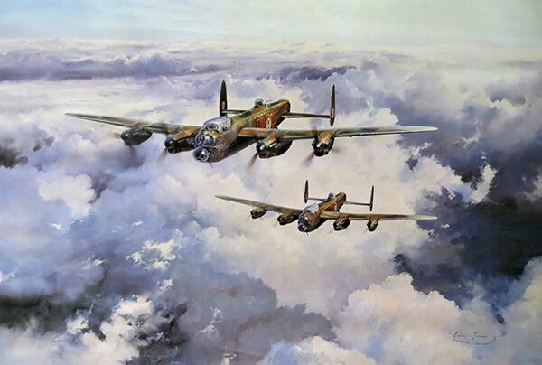 Lancaster VCs by Robert Taylor