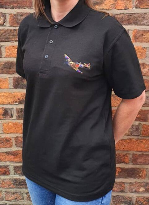Spitfire Polo Shirt - Black
