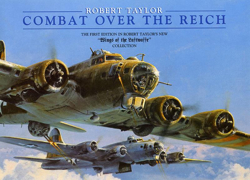 Combat Over The Reich by Robert Taylor - Sales Brochure - Grade A