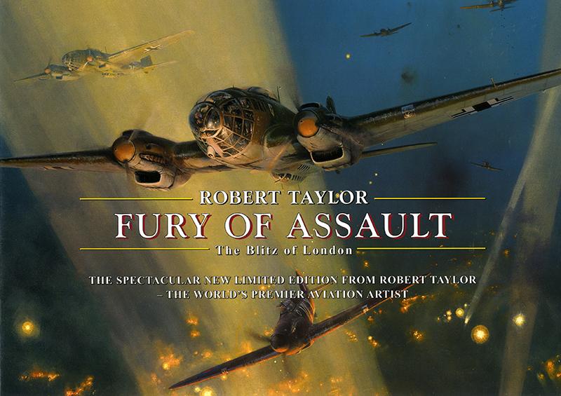 Fury of Assault by Robert Taylor - Sales Brochure - Grade A