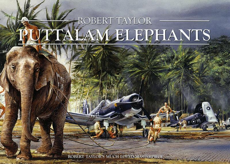 Puttalam Elephants by Robert Taylor - Sales Brochure - Grade A