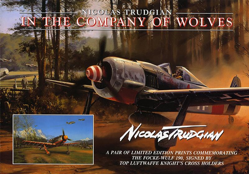 Mountain Wolf & Timber Wolf by Nicolas Trudgian - Brochure - Grade A