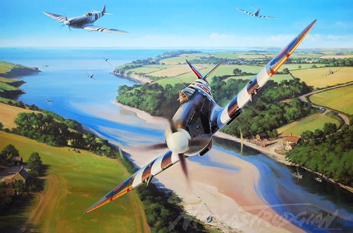 Back from Normandy by Nicolas Trudgian
