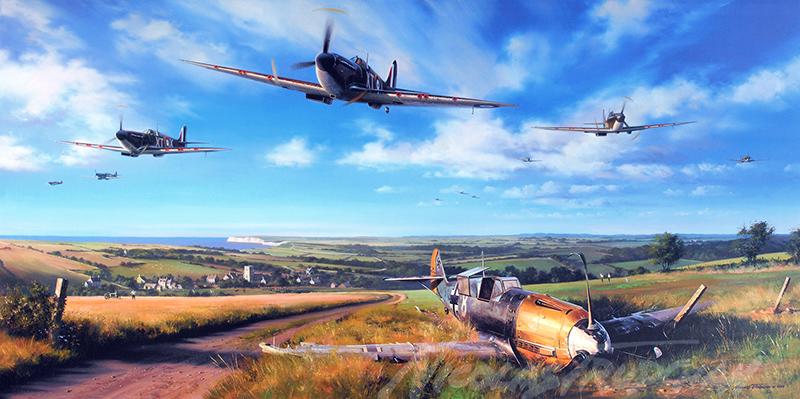 Spitfire Country by Nicolas Trudgian