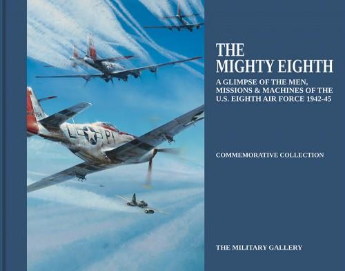 Back from Berlin by Anthony Saunders with book The Mighty Eighth