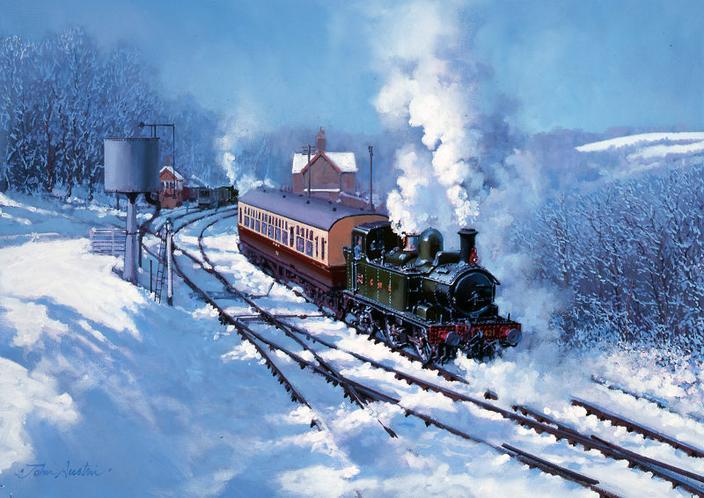 Highley Winter - Railways Christmas Card R065