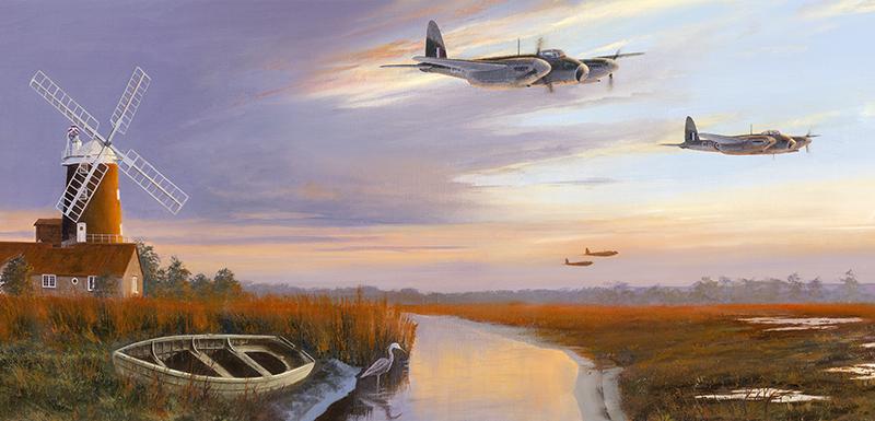 Dawn of a Legend by Stephen Brown - Mosquito Greetings Card M272