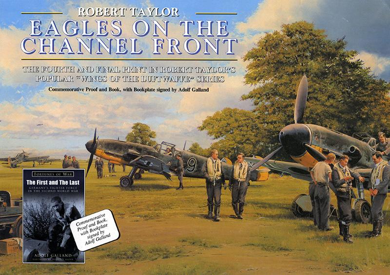Eagles on the Channel Front by Robert Taylor - Sales Brochure - Grade A