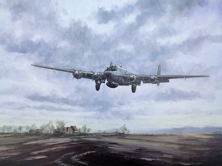 Patrol's End - Avro Shackleton by Michael Rondot - Bargain Print