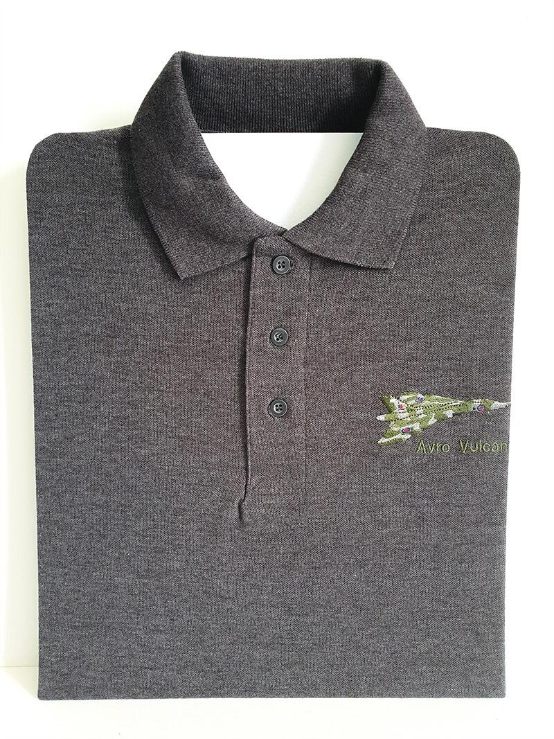 Avro Vulcan Polo Shirt - Charcoal