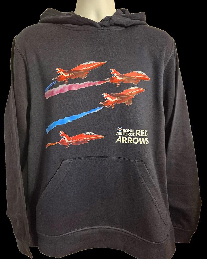 Red Arrows Display Team Hoodie - Navy Blue