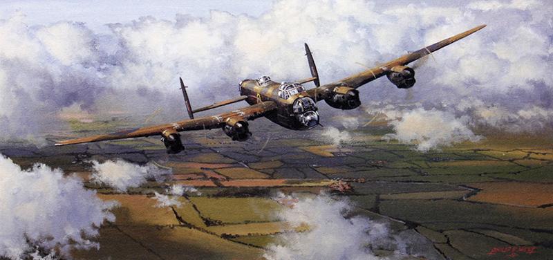 Long Mission Ahead by Philip West - Lancaster Greetings Card M535