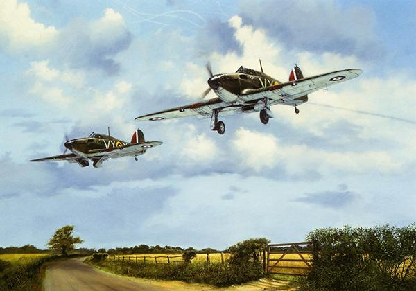 Return from Combat by Simon Smith - Hurricane Greetings Card M031