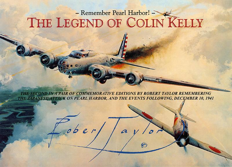 Legend of Colin Kelly by Robert Taylor - Sales Brochure - Grade A