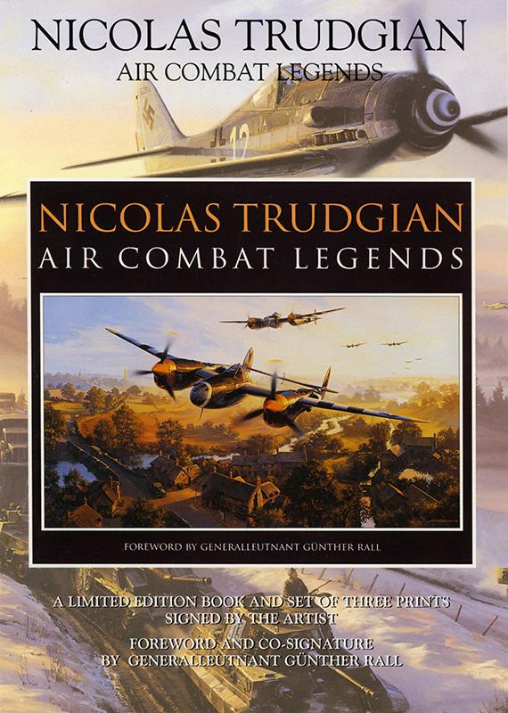 Air Combat Legends Book Vol I by Nicolas Trudgian - Sales Brochure
