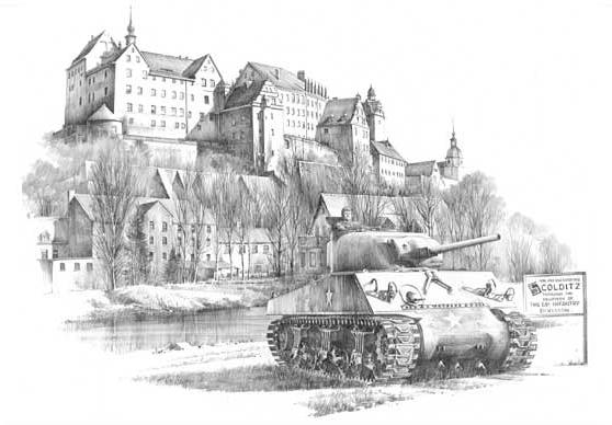 Colditz - Under New Management by Nicolas Trudgian