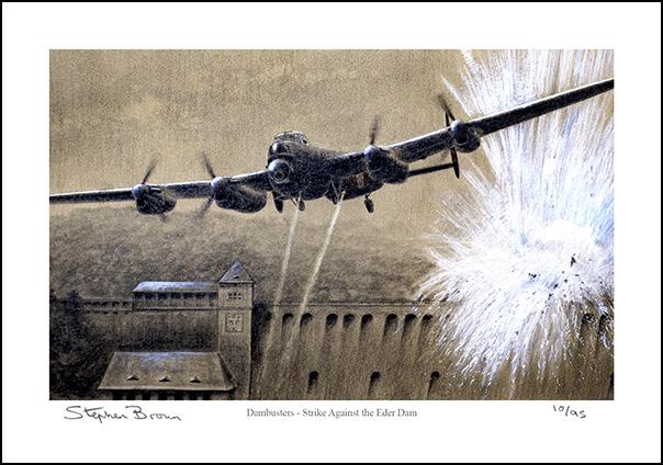 Dambuster - Strike Against the Eder Dam - Limited Edition Card LE96