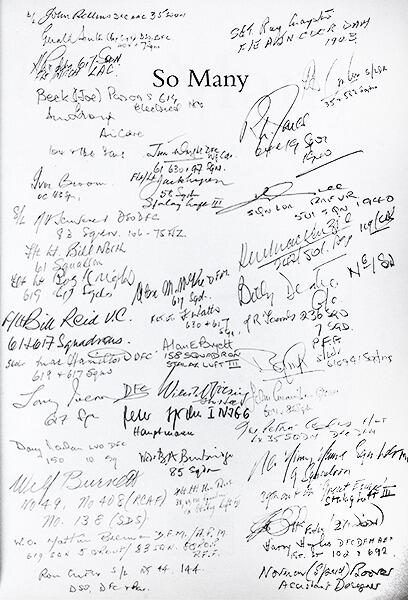 So Many - RAF Bomber Command Folio - multi signed