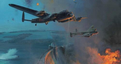 The Dambusters - Three Good Bounces by Robert Taylor