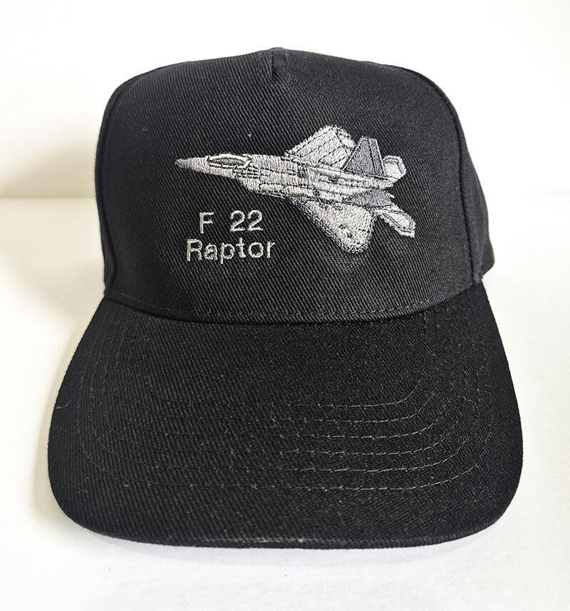 F-22 Raptor Baseball Cap - Black