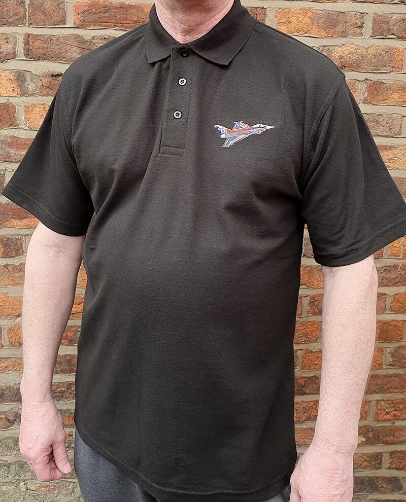 F-35B Lightning Polo Shirt - Black