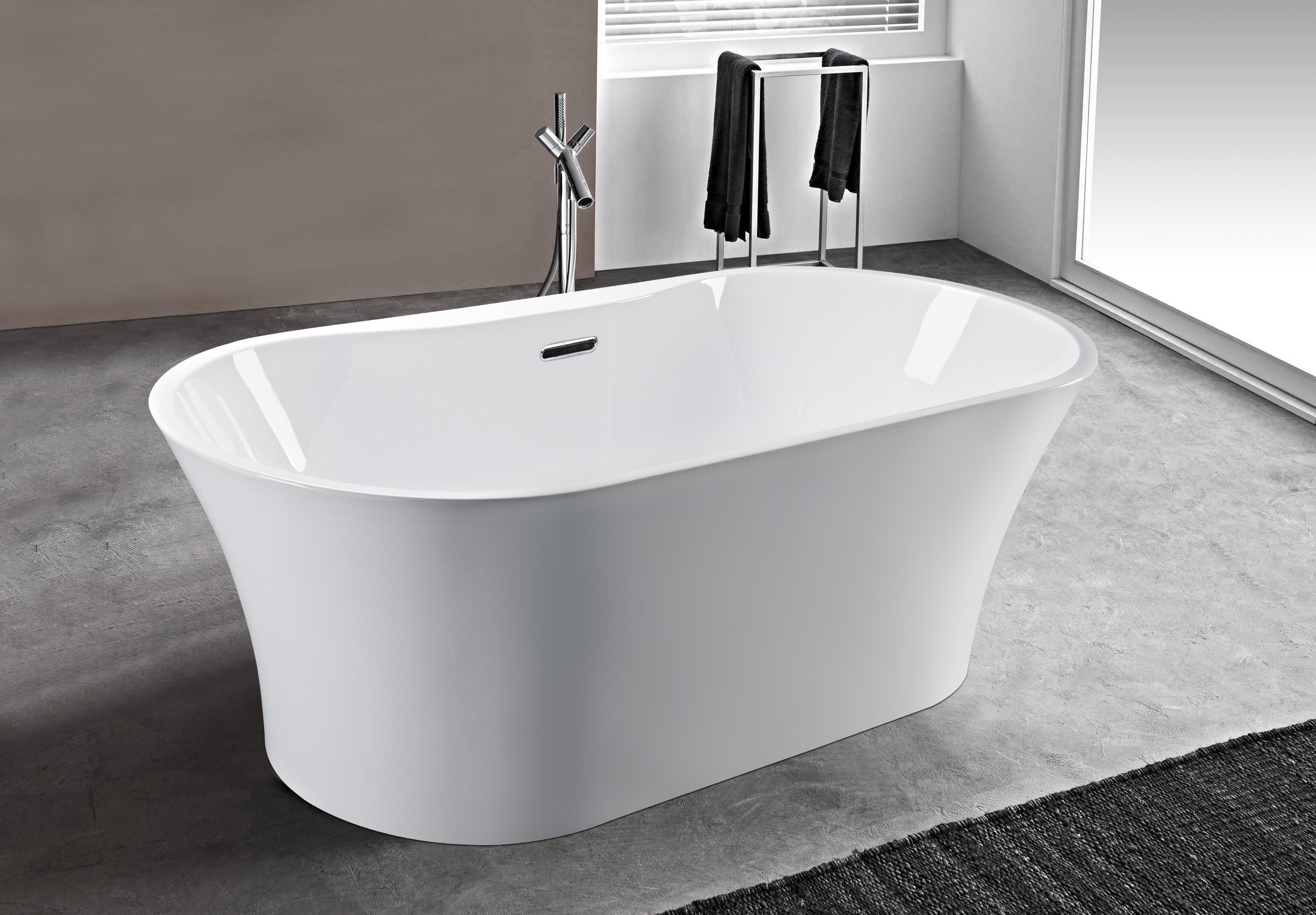 Jupiter Venice Plus Designer 1500mm x 800mm Double Ended Small Freestanding  Bath