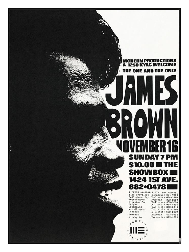 James Brown Music Poster : Art Print £7.99 / Framed Print £22.99 / T ...