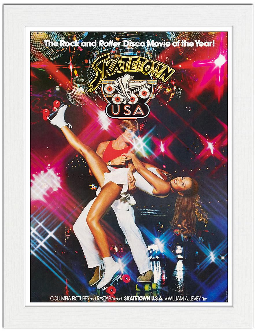 Skatetown USA Roller Skating Movie Poster : Art Print £7 ...