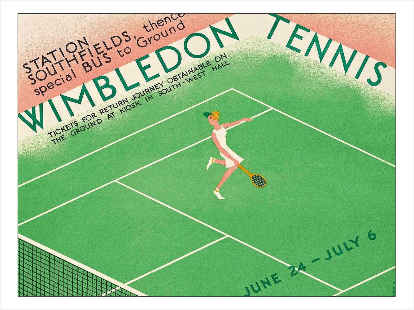 Wimbledon Tennis : Art Print £7.99 / Framed Print £22.99 / T-Shirt £12. ...
