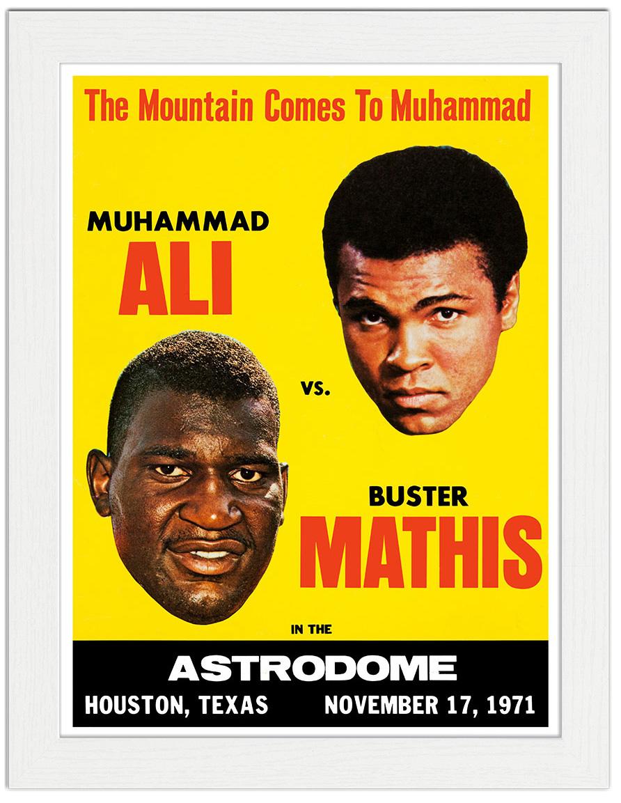 Muhammad Ali Vs Buster Mathis : Art Print £7.99 / Framed Print £22.99 ...