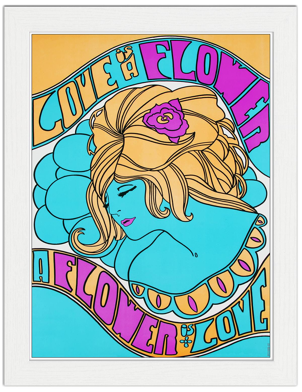 Love Is A Flower Art Print £7.99 / Framed Print £22.99 / TShirt £12.