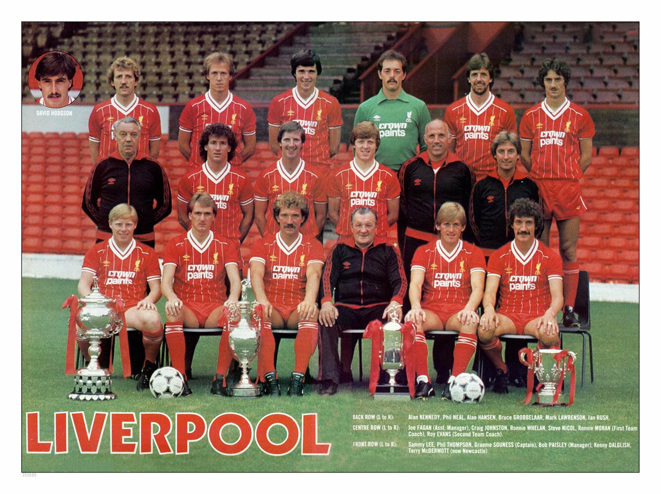 Liverpool FC home Jersey shirt 1982-1983 Score Draw Size M Medium