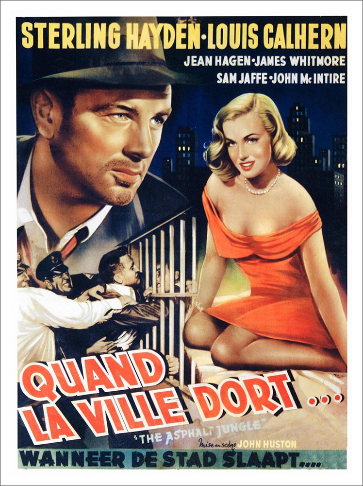 Asphalt Jungle, Marilyn Monroe Movie Poster : Art Print £7.99 / Framed ...