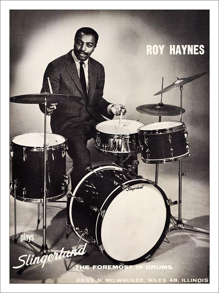 Roy Haynes Jazz Drums By Slingerland : Art Print £7.99 / Framed Print £ ...