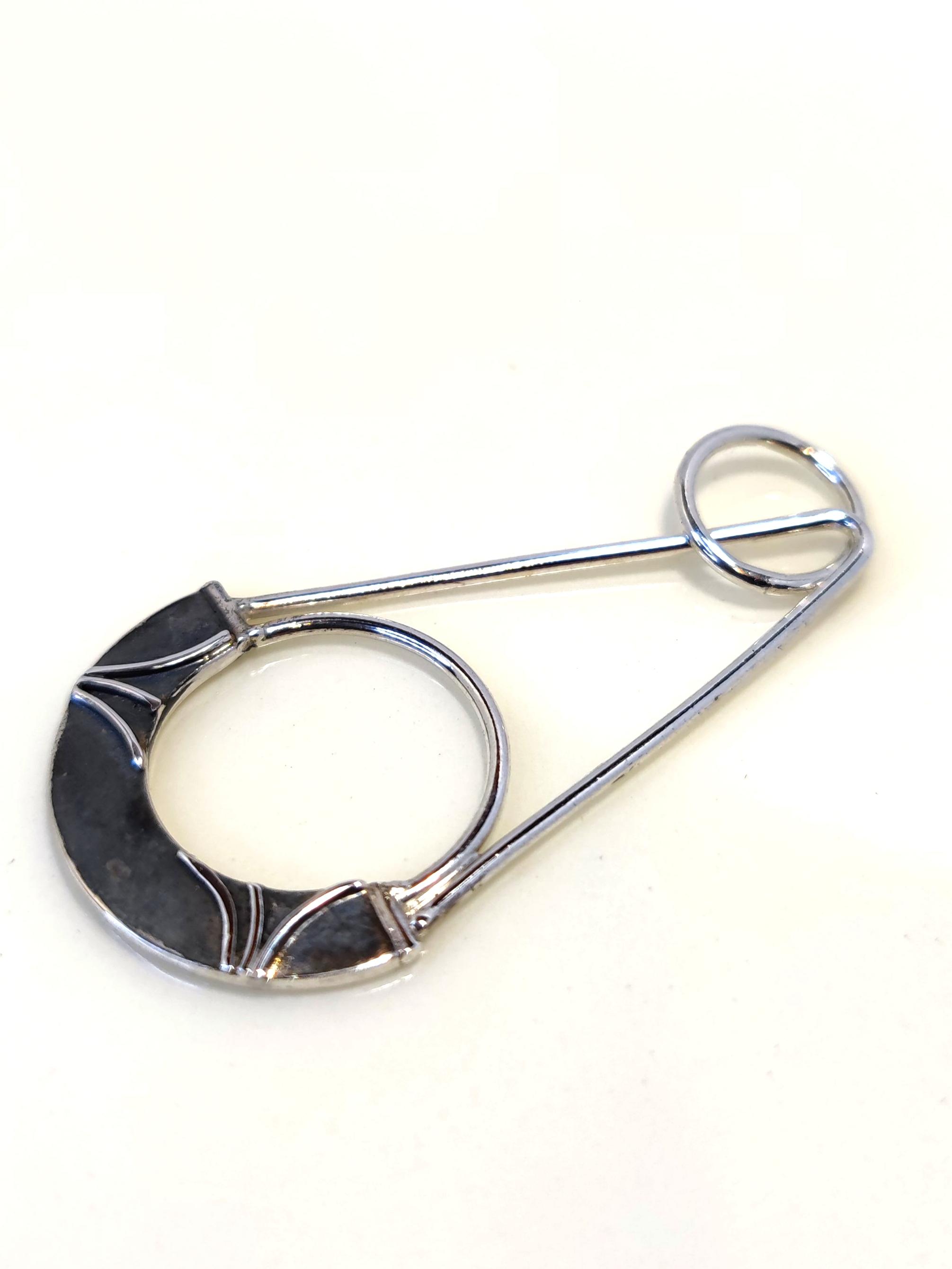 VOSAP Collana Sorella In Argento 925, Ciondolo A Due Cerchi Con Cuore In Zirconia, Regalo Significativo Per Compleanno O Natale