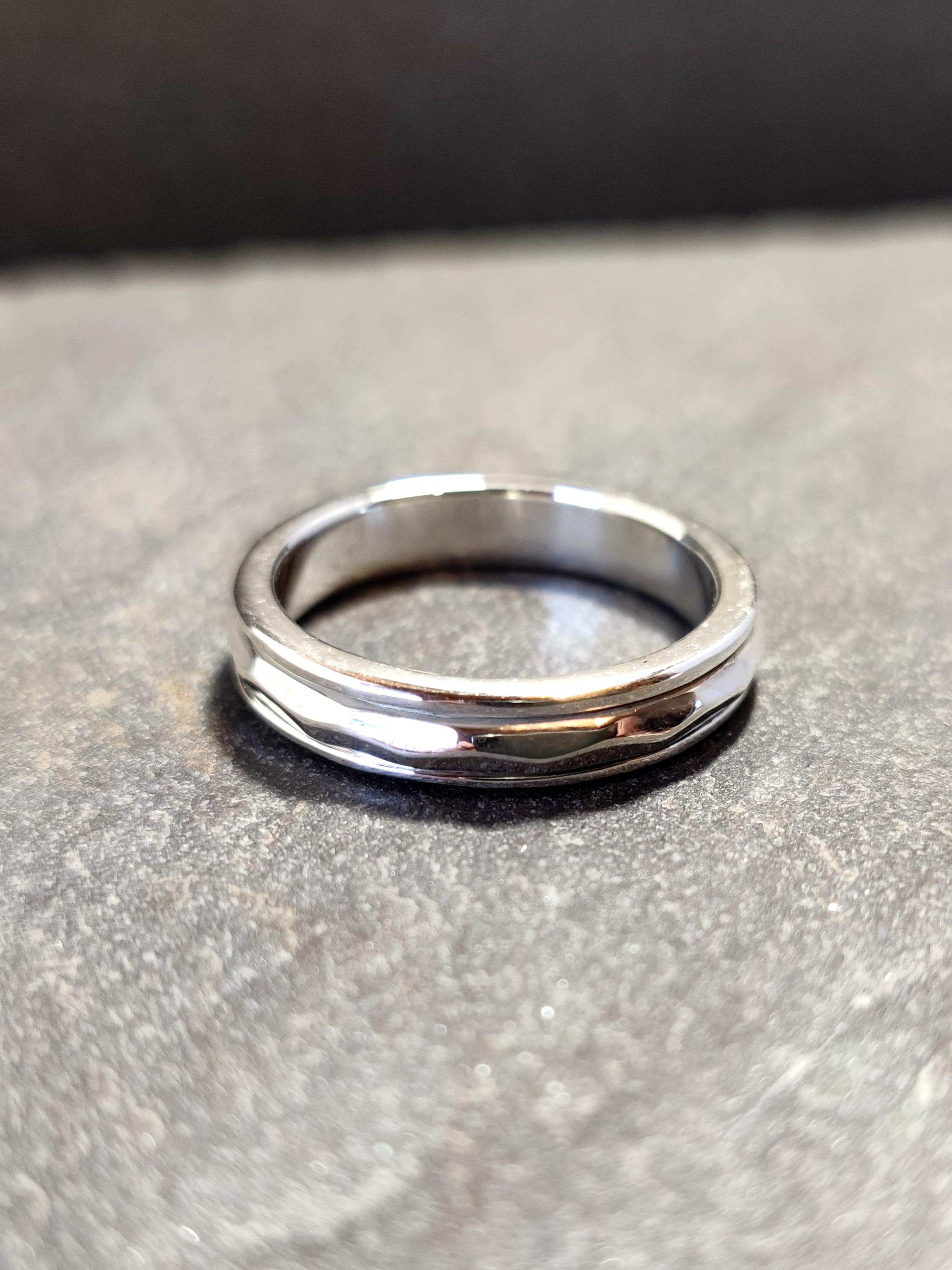 Sterling Silver Aurora Spinning Ring