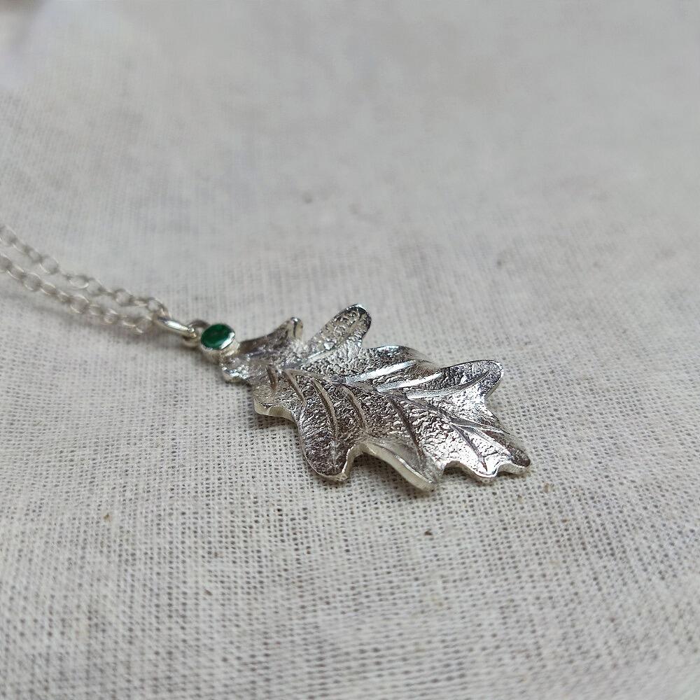 Engravable Leaf popular Pendant Necklace (Complimentary Engraving)